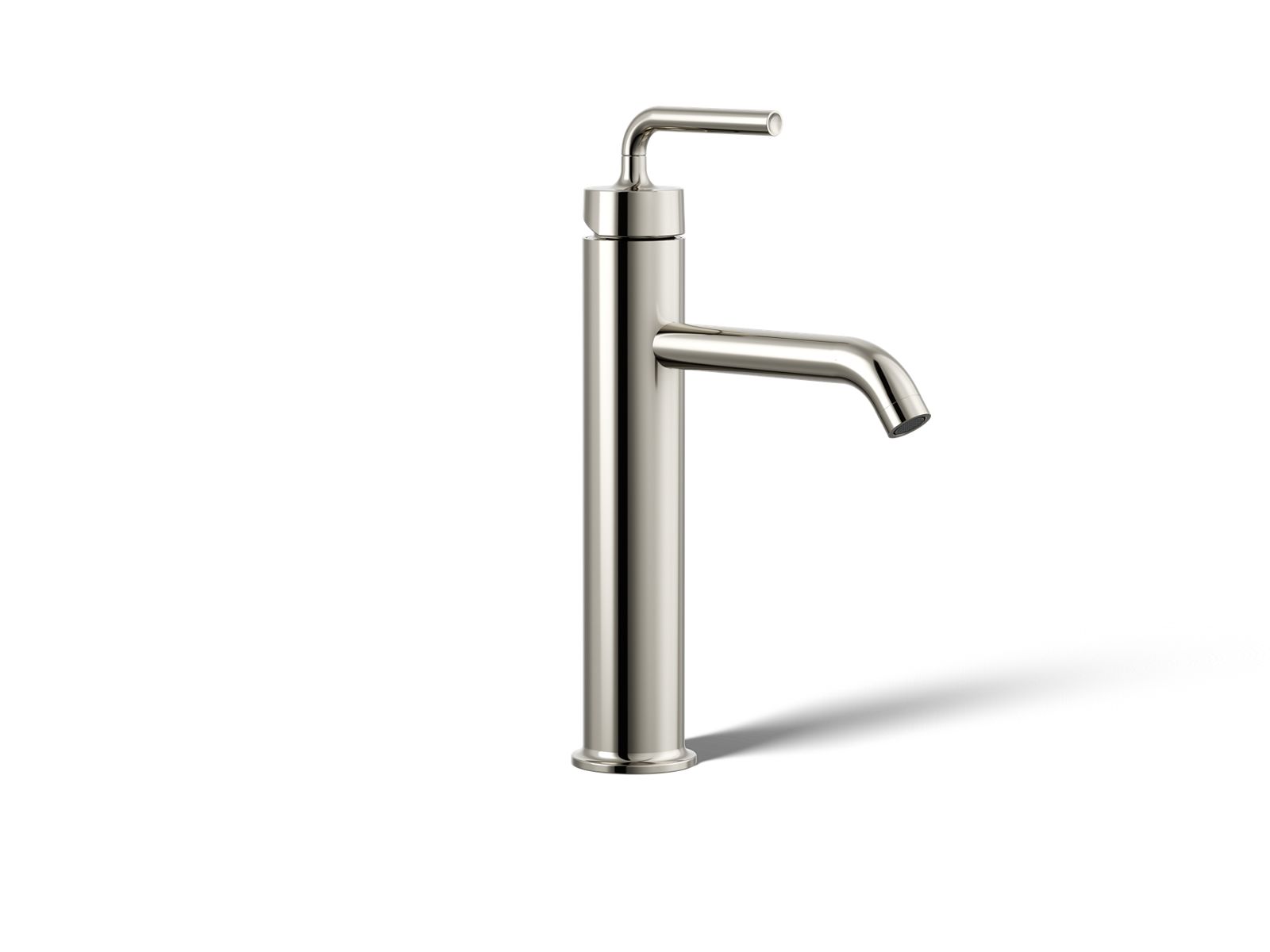 Purist Tall single-handle bathroom sink faucet with Lever handle, 1.2 gpm - K-14404-4A-SN