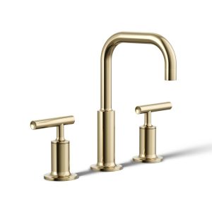 Purist Widespread bathroom sink faucet with Lever handles, 1.2 gpm - K-14406-4-AF