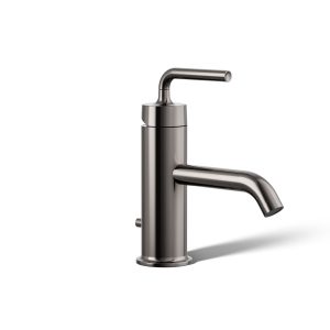 Purist Single-handle bathroom sink faucet with Straight Lever handle, 1.2 gpm - K-14402-4A-TT