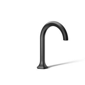 Occasion Bathroom sink faucet spout with Cane design, 1.2 gpm - K-27008-BL