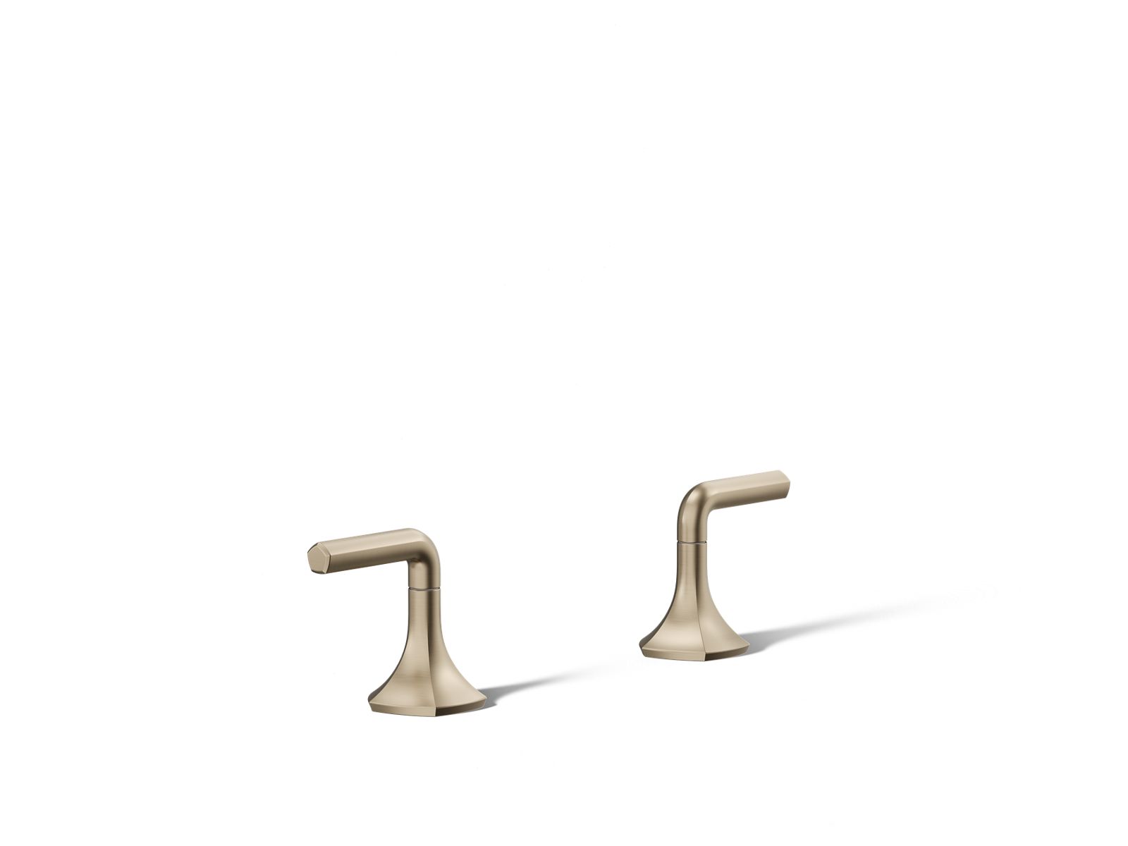 Occasion Lever bathroom sink faucet handles - K-27010-4-BV