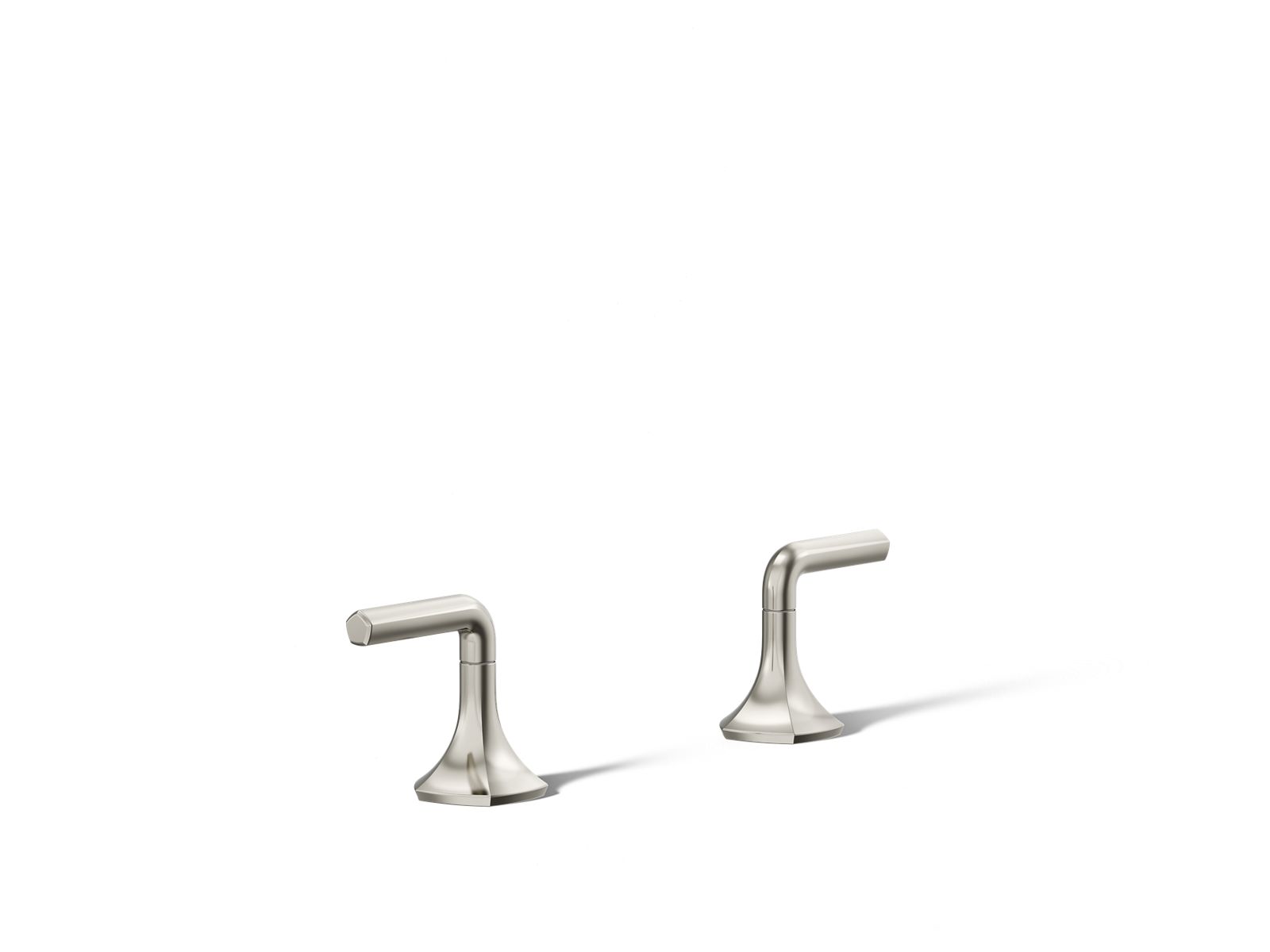 Occasion Lever bathroom sink faucet handles - K-27010-4-SN