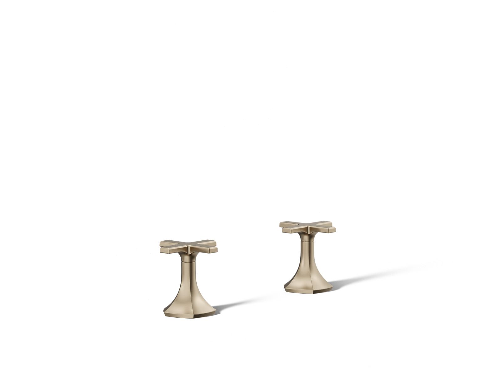 Occasion Cross bathroom sink faucet handles - K-27010-3-BV