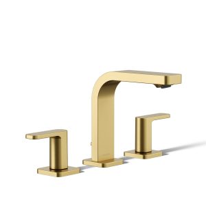 Parallel Widespread bathroom sink faucet, 1.2 gpm - K-23484-4-2MB