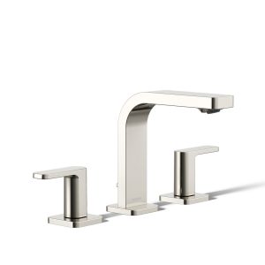 Parallel Widespread bathroom sink faucet, 1.2 gpm - K-23484-4-SN