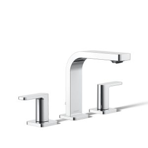 Parallel Widespread bathroom sink faucet, 1.0 gpm - K-23484-4K-CP