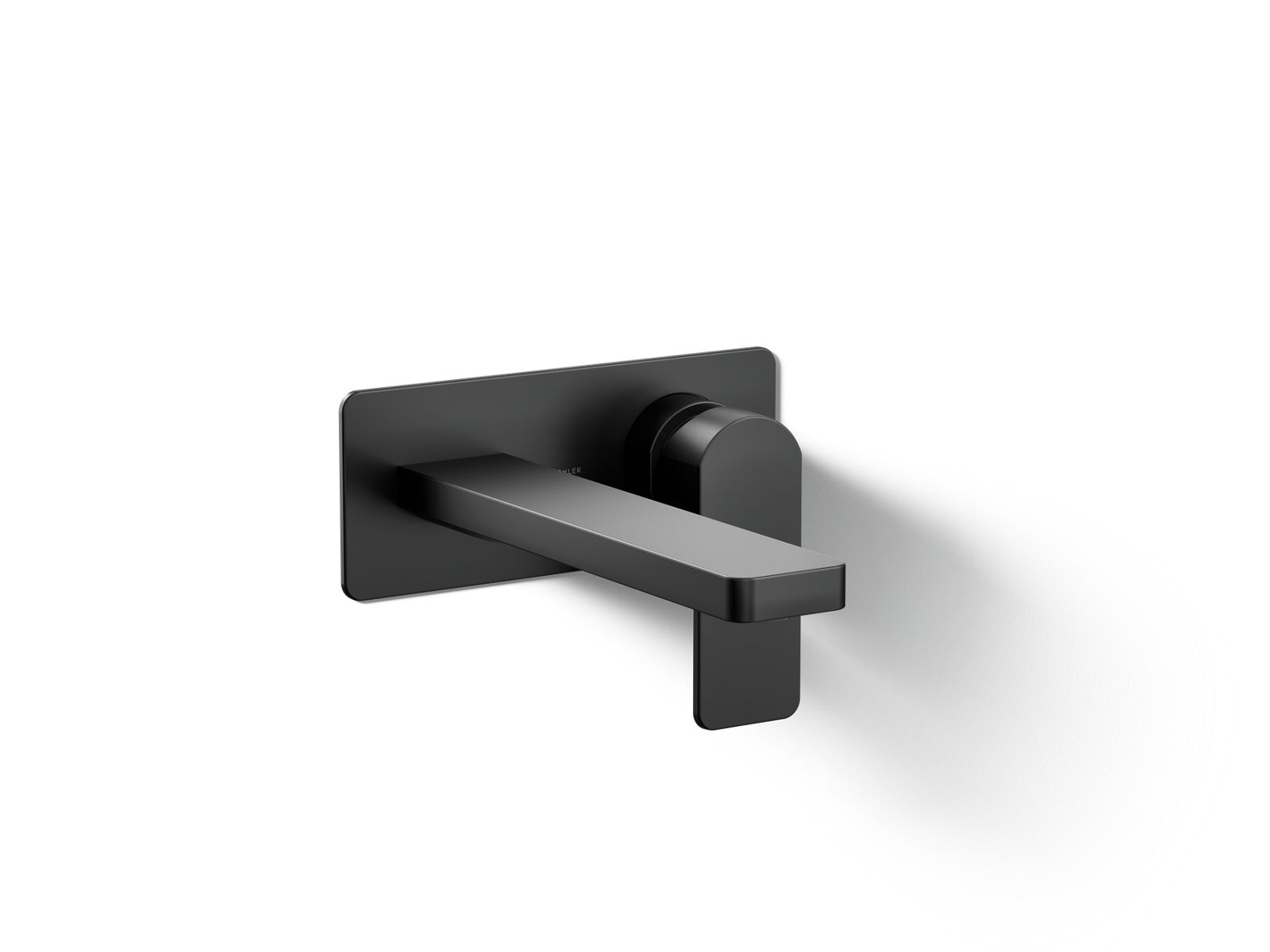 Parallel Wall-mount single-handle bathroom sink faucet, 1.2 gpm - K-22567-4-BL