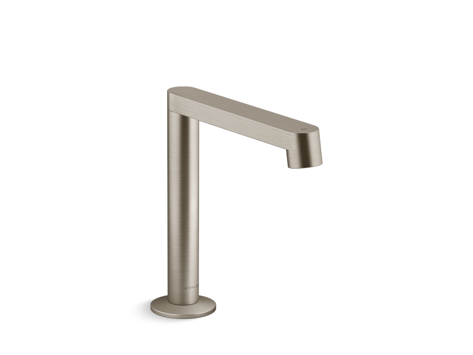 Components Touchless single-hole lavatory faucet with Kinesis sensor technology and temperature mixer, AC-powered, 0.5 gpm - K-103M37-SANA-BN