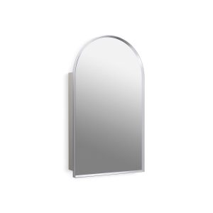 Verdera 20" x 34" arched framed medicine cabinet, left-hinged - K-36540-CPL