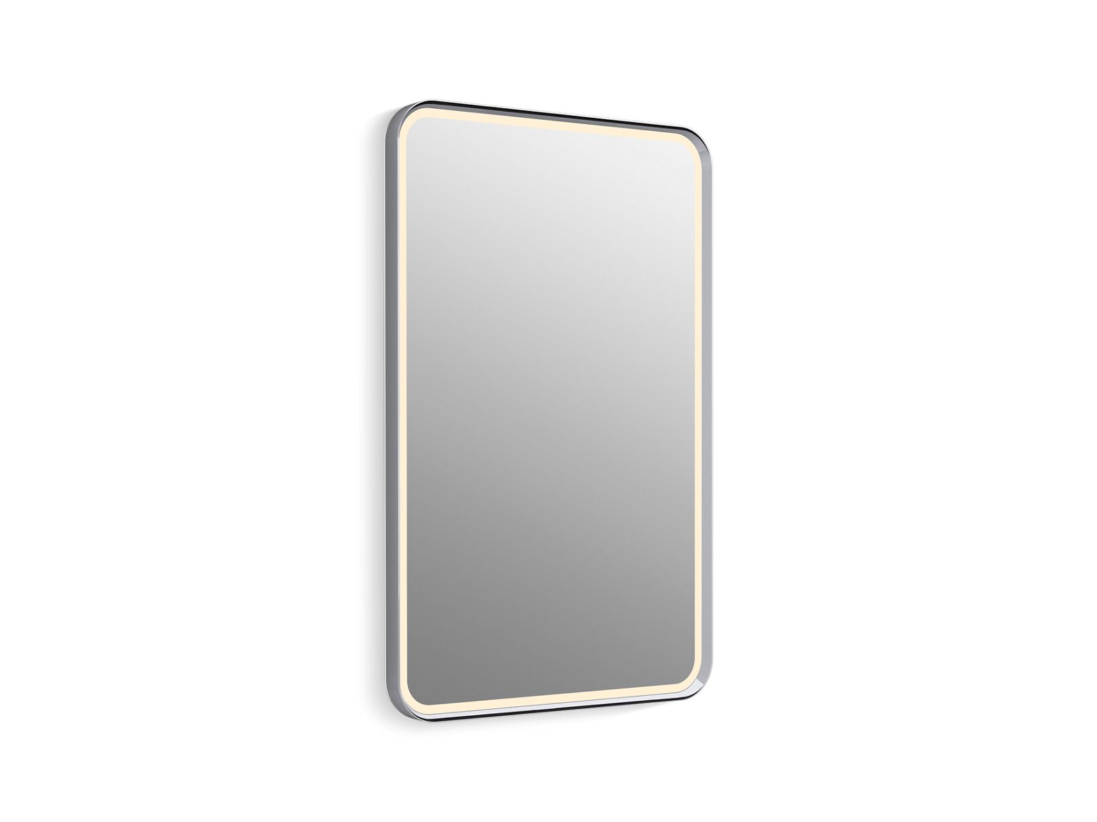 Essential Ultrabright 22" x 34" rectangular lighted framed mirror - K-38023-DLM-CPL