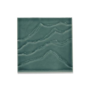 Landshapes by Daniel Arsham 6" x 6" feature tile produced by the KOHLER WasteLAB - K-32639-DPT
