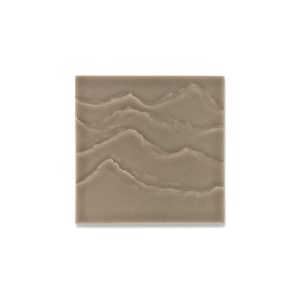 Landshapes by Daniel Arsham 4" x 4" Feature Tile produced by the KOHLER WasteLAB - K-32576-WGR