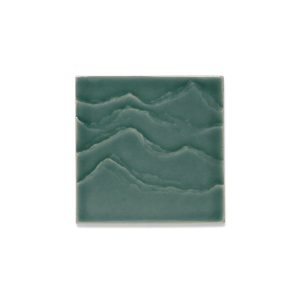 Landshapes by Daniel Arsham 4" x 4" Feature Tile produced by the KOHLER WasteLAB - K-32576-DPT