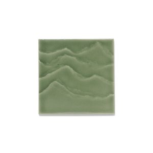 Landshapes by Daniel Arsham 4" x 4" Feature Tile produced by the KOHLER WasteLAB - K-32576-DKC