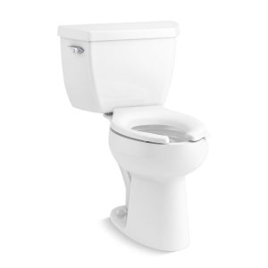 Highline Two-piece elongated toilet, 1.28 gpf - K-37740-0
