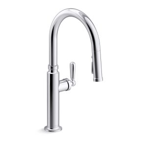 Edalyn by Studio McGee Touchless pull-down kitchen sink faucet with three-function sprayhead - K-28358-RT2-CP