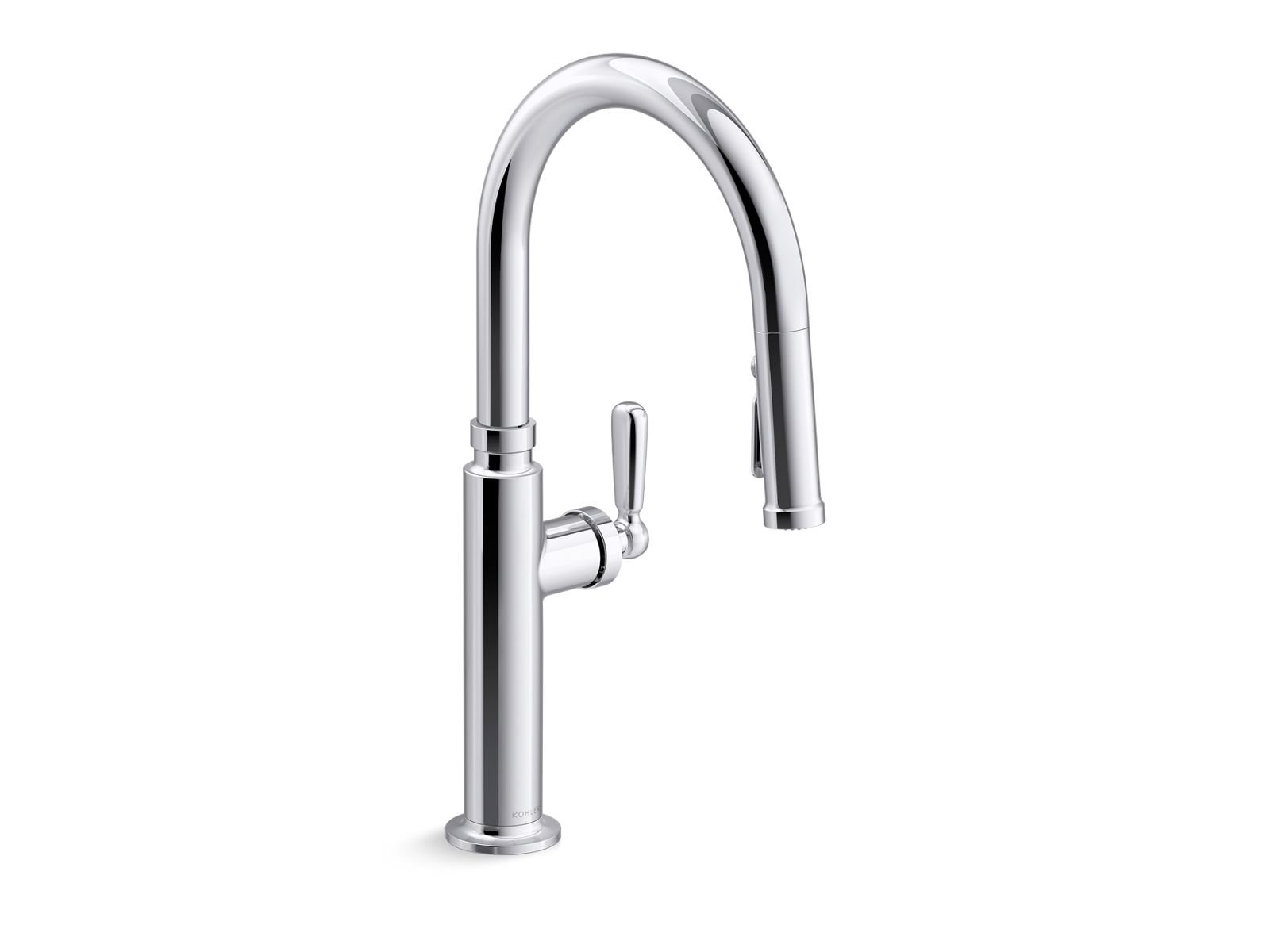 Edalyn by Studio McGee Touchless pull-down kitchen sink faucet with three-function sprayhead - K-28358-RT2-CP