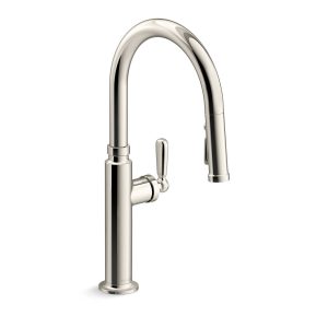 Edalyn by Studio McGee Touchless pull-down kitchen sink faucet with three-function sprayhead - K-28358-RT2-SN