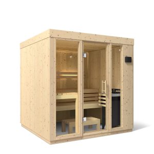 Five-person indoor sauna - K-39166-0FNC-SPS