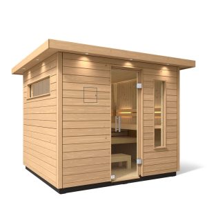 Six-person Outdoor Sauna - K-39189-1FNC-DFS