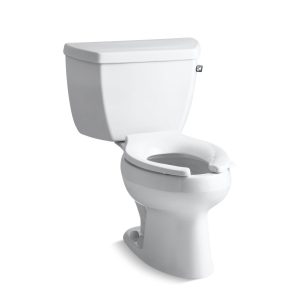 Wellworth Classic Two-piece elongated toilet, 1.0 gpf - K-3531-TR-0