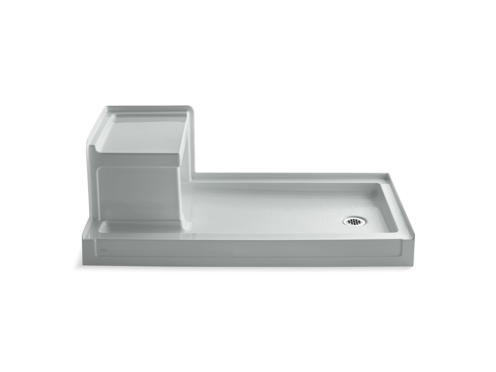 Tresham 60" x 32" alcove shower base, right drain - K-1976-95