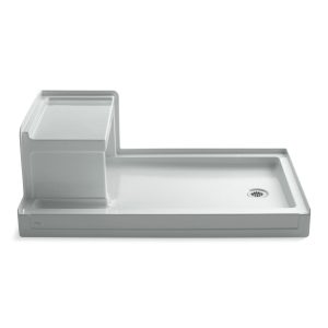 Tresham 60" x 36" alcove shower base, right drain - K-1978-95