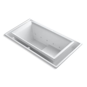 sok 63" x 31-1/2" drop-in Effervescence bath - K-1188-RE-0