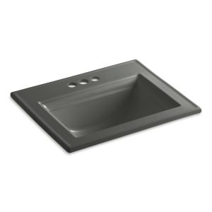 Memoirs Stately 22-3/4" rectangular drop-in bathroom sink - K-2337-4-58