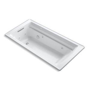 Archer 72" x 36" drop-in whirlpool bath - K-1124-0