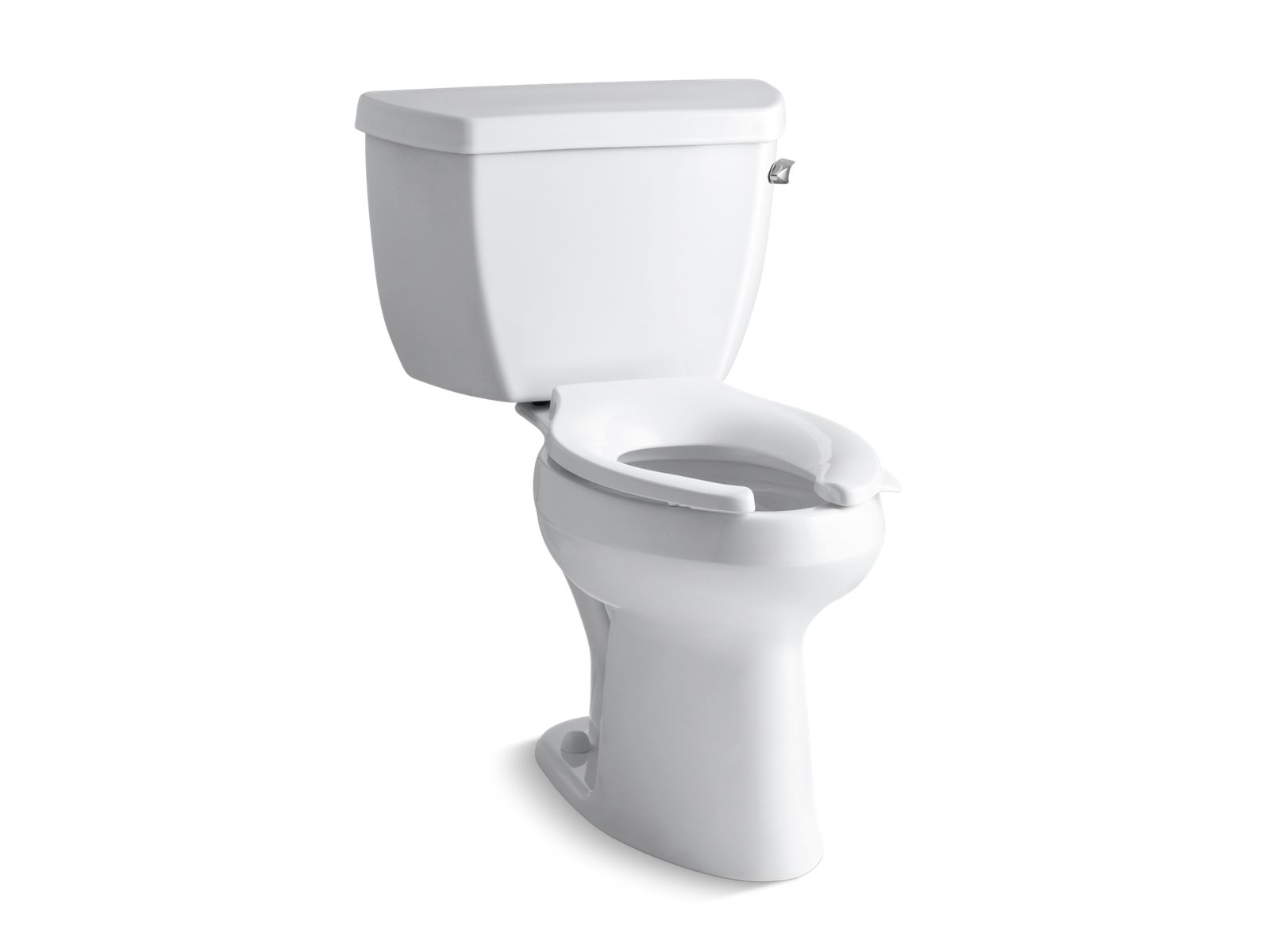 Highline Classic Two-piece elongated toilet, 1.0 gpf - K-3519-TR-0