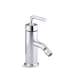 Purist Horizontal swivel spray aerator bidet faucet with straight lever handle - K-14434-4A-CP