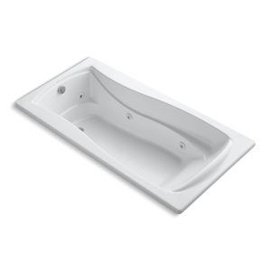 Mariposa 72" x 36" drop-in whirlpool bath - K-1257-0