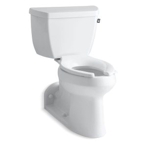 Barrington Two-piece elongated toilet, 1.0 gpf - K-3578-RA-0