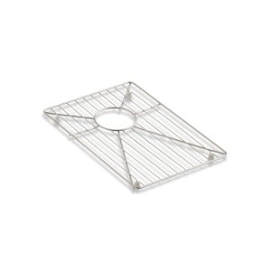 Vault Strive Stainless steel sink rack, 11-3/16" x 16-11/16" for 36" offset apron-front sink - K-6477-ST