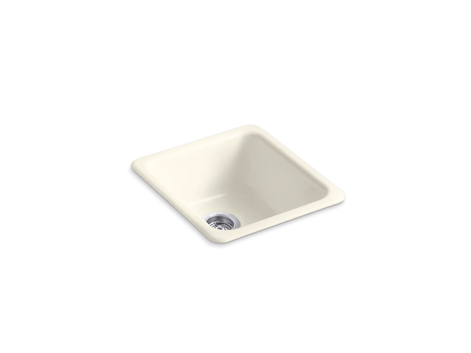 Iron/Tones 17" top-/undermount single-bowl bar sink - K-6584-96