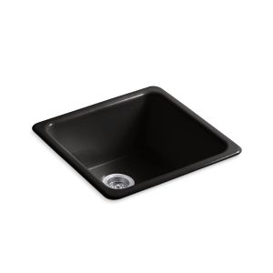 Iron/Tones 21" top-/undermount single-bowl bar sink - K-6587-7