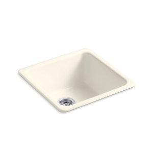 Iron/Tones 21" top-/undermount single-bowl bar sink - K-6587-96