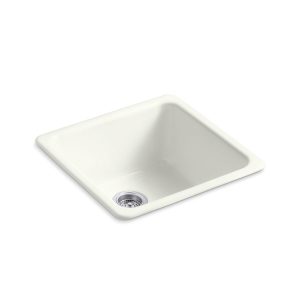 Iron/Tones 21" top-/undermount single-bowl bar sink - K-6587-NY