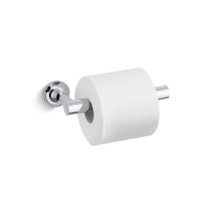 Purist Pivoting toilet paper holder - K-14377-CP
