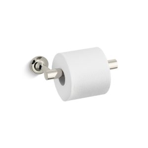 Purist Pivoting toilet paper holder - K-14377-SN