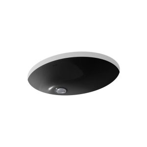 Caxton 21-1/4" oval undermount bathroom sink - K-2211-7