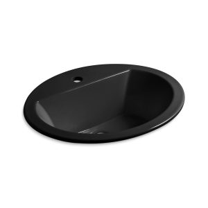 Bryant 20-1/4" oval drop-in bathroom sink - K-2699-1-7
