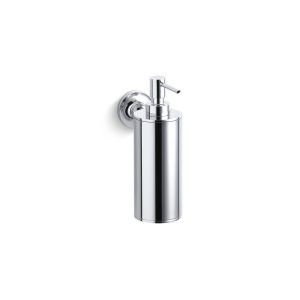 Purist Wall-mount soap/lotion dispenser - K-14380-CP