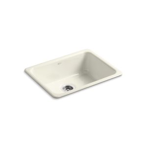 Iron/Tones 24-1/4" top-/undermount single-bowl bar sink - K-6585-96