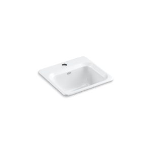 Northland 15" top-mount single-bowl bar sink - K-6579-1-0