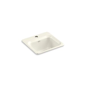 Northland 15" top-mount single-bowl bar sink - K-6579-1-96