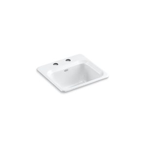Northland 15" top-mount single-bowl bar sink - K-6579-2-0