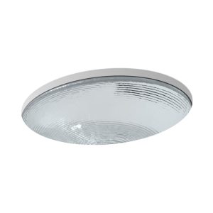 Whist 19" oval undermount bathroom sink, no overflow - K-2741-B11