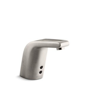 Sculpted Touchless single-hole lavatory faucet with Insight sensor technology, DC-powered, 0.5 gpm - K-13461-VS
